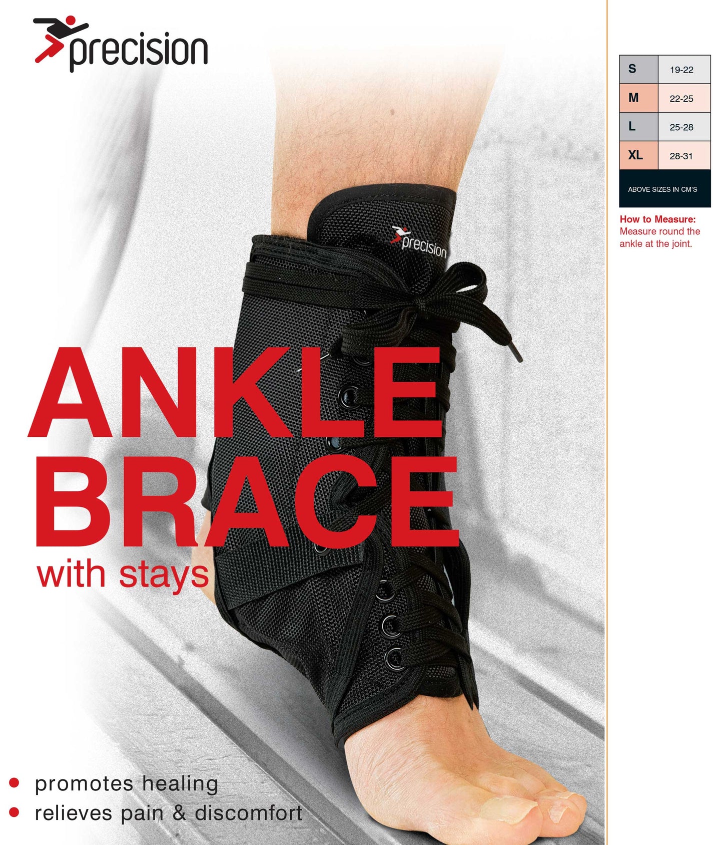 Precision Neoprene Ankle Brace with Stays