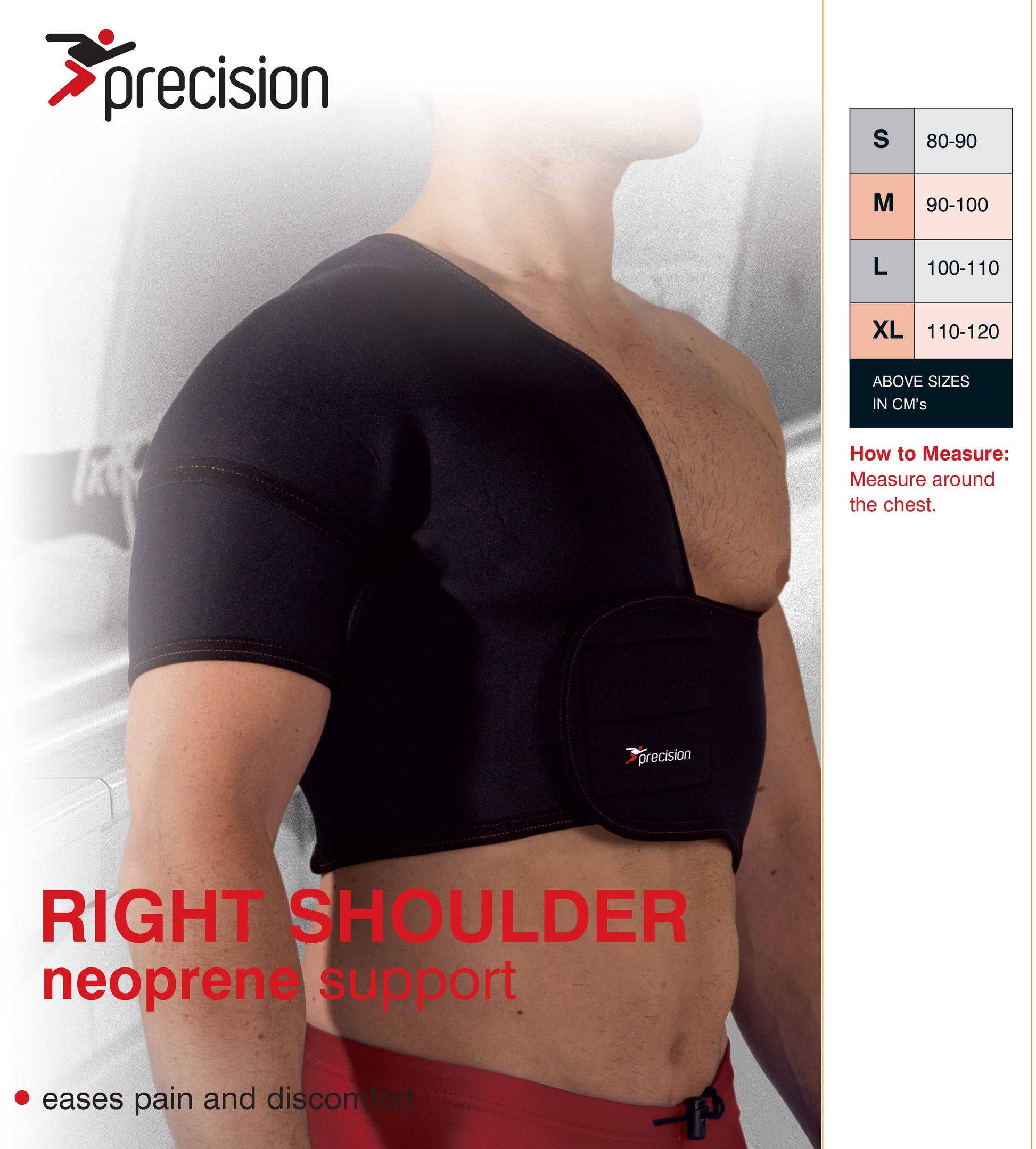 Precision Neoprene Half Shoulder Support (Right)