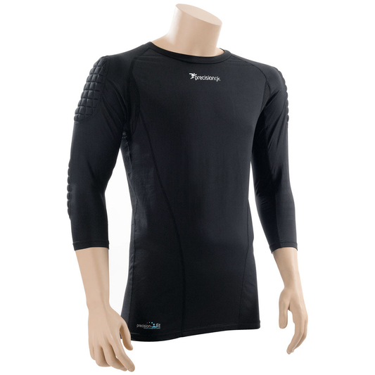 Football base layer sales with thumb holes