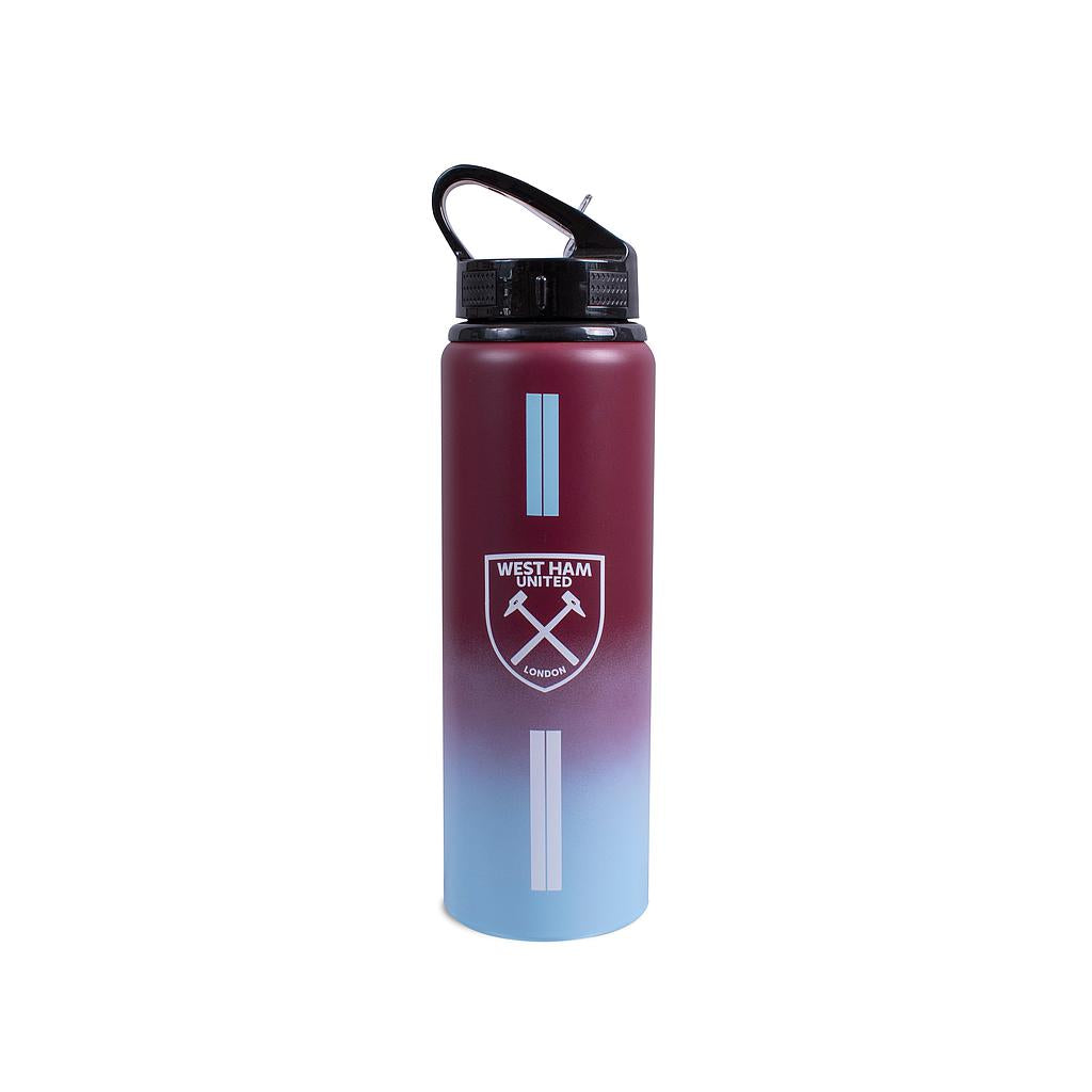 West Ham Team Merchandise 750ml Aluminium Fade Bottle